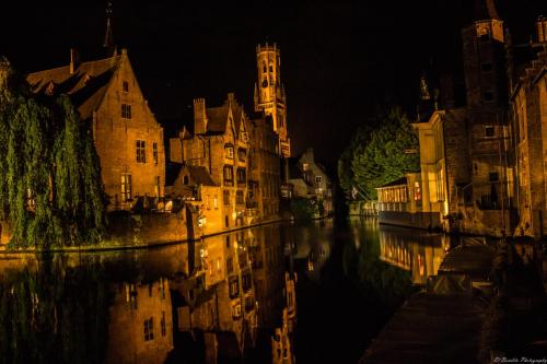 Brugge at night2